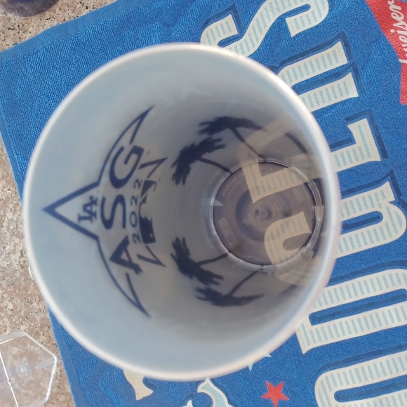 MLB Los Angeles 2022 All-Star Game Souvenir Cup Golden ASG 44 oz. - Picture 3 of 3